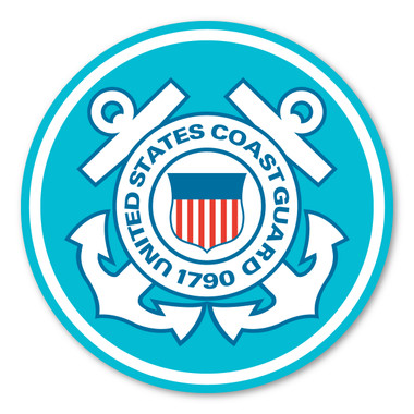 The United States Coast Guard was founded in 1790 and serves as both a branch of the military as well as law enforcement. During times of peace, the Coast Guard operates lighthouses and works with the Department of Homeland Security to protect our borders. During times of war, the Coast Guard works with the Navy and its resources are used in military operations. This 11.5" Car Door Sign can be used for special events or for former and current members of the Coast Guard to show pride in their branch.