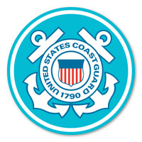 Coast Guard Seal Car Door Sign Magnet