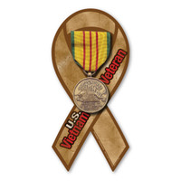 Vietnam Veteran Service Ribbon Magnet