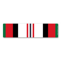 Afghanistan War Service Ribbon Bar Magnet