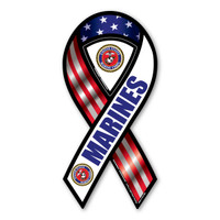 Navy Red, White, And Blue 2-in-1 Ribbon Magnet | Magnet America