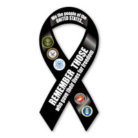 Remember Those Who Gave Their Lives Ribbon Magnet