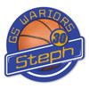 Personalized custom basketball magnet!