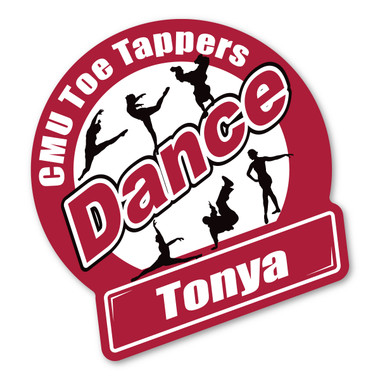 Personalized custom dance magnet!