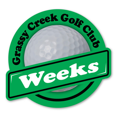 Personalized custom golf magnet!