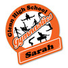 Personalized custom gymnastics magnet!
