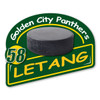 Personalized custom hockey magnet!