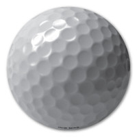 Golf doesn't end until the ball lands in the hole!  Show your how much you like to play golf with this golf ball magnet!