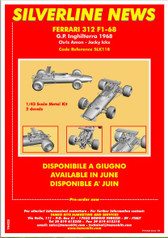 !/43rd Scale Kit  Ferrari 312 F1-68  Silverline
