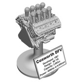 1/43rd Scale Ford Cosworth DFV Engine
