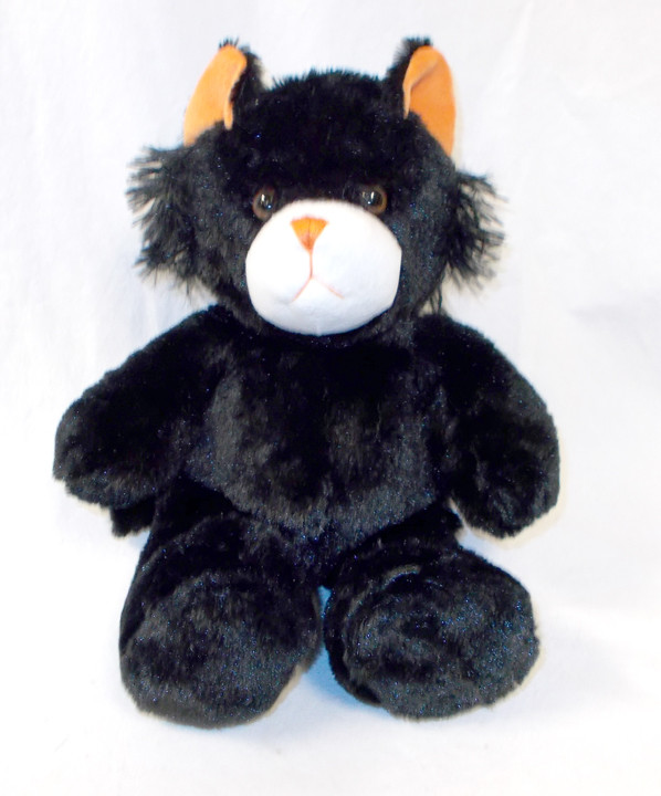 wholesale unstuffed black kitty cat - scaredy cat