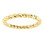 14k Yellow Gold Rope Eternity Band