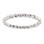 14k White Gold Rope Stackable Band
