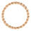 Rose Gold Rope Band