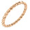 14kt Rose Gold Rope Eternity Band