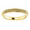 14k yellow gold celtic inspire wedding band stackable ring
