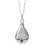 May Birthstone Memorial Tear Ash Holder 18" Necklace