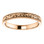 14k Rose Gold Engraved Scroll Design Wedding Band 