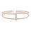 Rose Gold Finish Cuff Bracelet