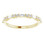 14k yellow gold diamond wedding band