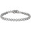 Diamond line bracelet 