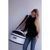 White Sleepypod Pet Bed Carrier Car Safety Seat