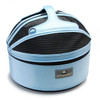 Sky Blue Sleepypod Pet Bed Carrier Car Safety Seat top view