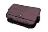 Chocolate Brown Sleepypod Atom Airline Approved Pet Carrier folds flat for convenient, compact storage