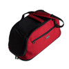 Sleepypod Air airline approved pet carrier in red with detachable, padded shoulder strap