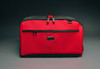 Shown with both sides compressed -Sleepypod Air Red Airline Approved Pet Carrier