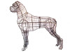 Boxer Frame Topiary Dog - currently unavailable