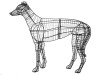 Greyhound Frame Topiary Dog