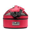 Blossom Pink Sleepypod Mini Airline Approved Pet Carrier provides superb ventilation and pet visibility via it's mesh windows