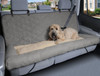 Large Grey Car Cuddler™ Pet Safety Seat fits entire back seat area
