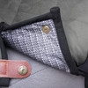 Luxury Waterproof Non-Slip Grey & Black Hammock Dog Pet Seat Cover keeps the seat cover firmly in place