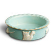 Baby Blue Ceramic Stoneware Cat Food/Water Bowl