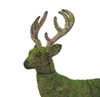 Mossed Deer Garden Topiary Sculptures have realistic eyes and are available in 18 and 26 inch sizes in this listing.  Also available in a 52 Inch in a separate listing.