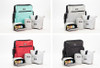 Silver Crossbody Computer, Lunch, Dog Park Pet Travel Bag is also available in black, red and robin egg blue