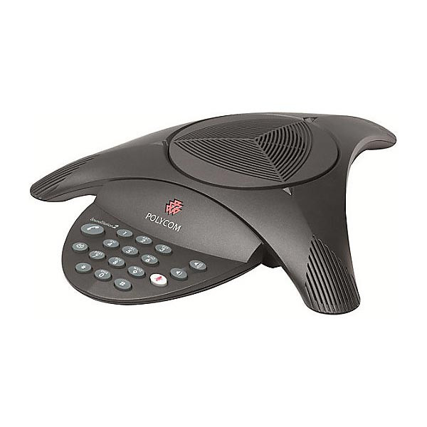 NEW Polycom 2200-15100-001 SoundStation 2 Basic Conference Phone Station 
