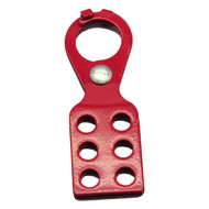 ZING Lockout Tagout Hasp, 1" Steel