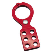 ZING Lockout Tagout Hasp, 1.5" Steel