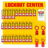 ZING Lockout Station 28 Padlock Stocked