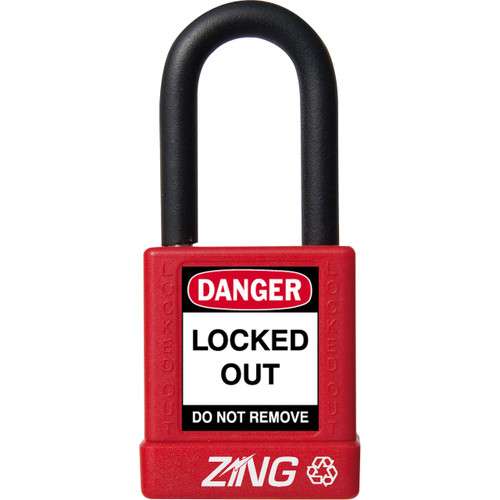 Padlock, Keyed Alike, 1-1/2" Shackle, 1-3/4" Body