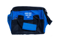 Lockout Bag Kit, Small, 12" Base