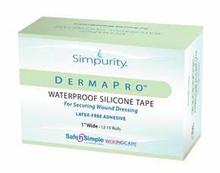1" x 15' Safe n Simple DermaPro Waterproof Silicone Tape