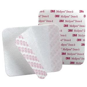 2956  Medipore™ Hypoallergenic Soft Cloth Pre-Cut Dressing Cover or Retainer,