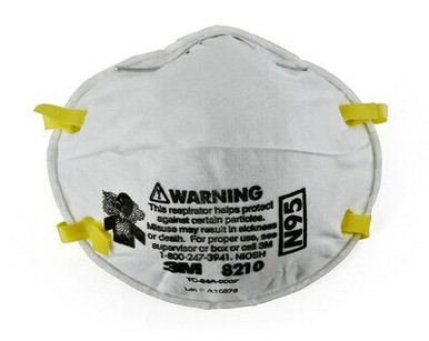3M™ Particulate Respirator 8210, N95 Mask, 20/BX