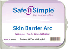 SNS20630 Safe n Simple Skin Barrier Arc, 30/pkg 