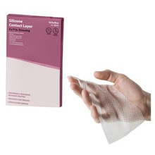 Cardinal Health™ Silicone Contact Layer Wound Dressing, 4" x 7"
