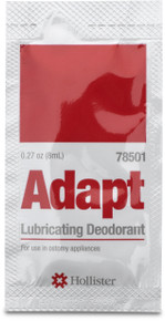 Adapt Lubricating Deodorant Travel Packets,78501